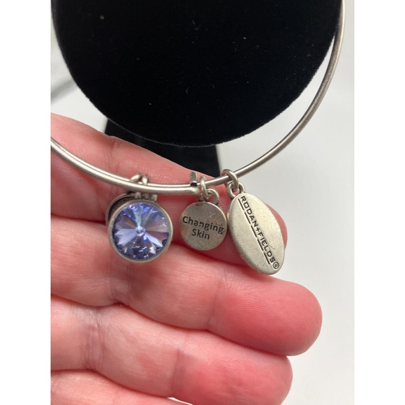 Rodan + Fields Charm Silver-Tone Bangle Bracelet! - Picture 9 of 15